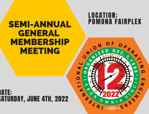 Local 12 Semi-Annual General Membership Meeting