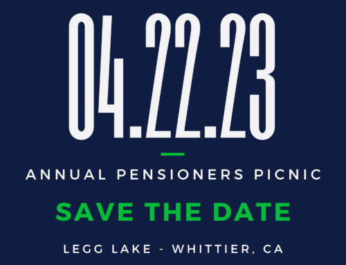 Save-The-Date Annual Pensioners’ Picnic 2023