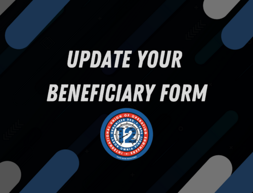 Reminder to Update Your Beneficiary Form